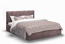 Кровать с подъемным механизмом Элен 140х200, серо-фиолетовый